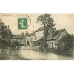 18 CLEMONT SUR SAULDRE. Le Moulin Bords de la Sauldre 1915