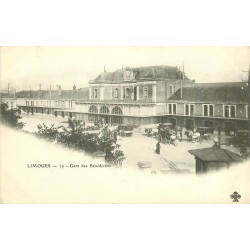 87 LIMOGES. Gare des Bénédictins vers 1900
