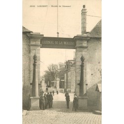 56 LORIENT. Entrée de l'Arsenal de la Marine vers 1900