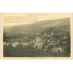 carte postale ancienne 63 ORCIVAL. Le Village panorama