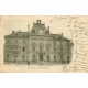 2 x cpa 77 MEAUX. Hôtel de Ville et vue générale 1901