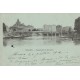 2 x cpa 77 MEAUX. Moulins sur Passerelle et Cathédrale 1901-02