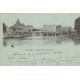 2 x cpa 77 MEAUX. Moulins sur Passerelle et Cathédrale 1901-02