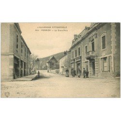 63 PERRIER. La Grand'rue animée 1912