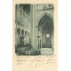 2 x cpa 93 SAINT-DENIS. Abbaye tombeaux des Rois de Francec et intérieur 1900-1901
