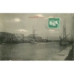 11 LA NOUVELLE. Le Port avec bateaux de Pêche 1925