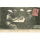 75 PARIS Métiers. Partie de cartes des Femmes Cocher 1907