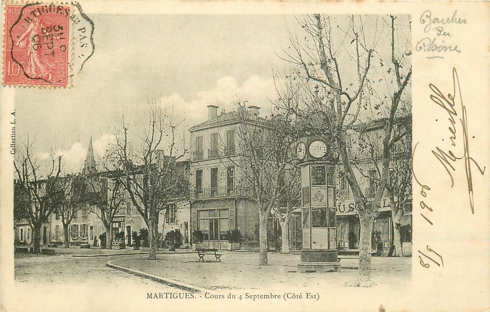 13 MARTIGUES. Cours du 4 Septembre 1906.