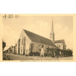 89 SENAN. Eglise et Monument aux Morts 1935