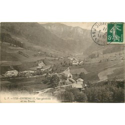 74 ENTREMONT. Village et les Etroits 1911
