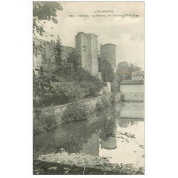 carte postale ancienne 63 RAVEL. Château Amiral d'Estaings