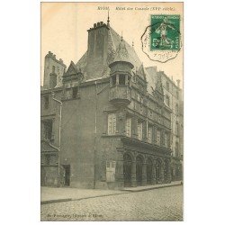 carte postale ancienne 63 RIOM. Hôtel des Consuls 1911