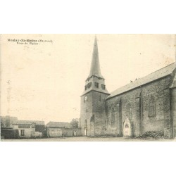53 MESLAY-DU-MAINE. Place de l'Eglise 1929