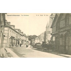 76 SASSETOT-LE-MAUCONDUIT. Eglise rue du Village vers 1900