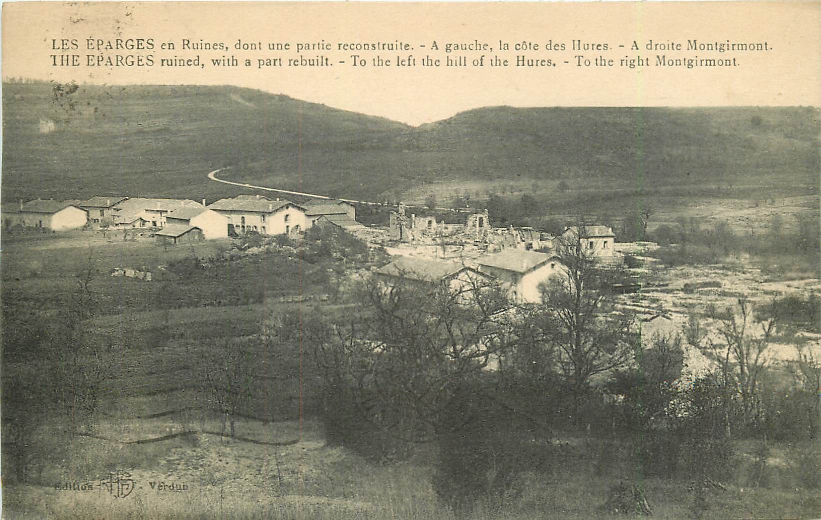 55 LES EPARGES. Hures et Montgirmont 1933
