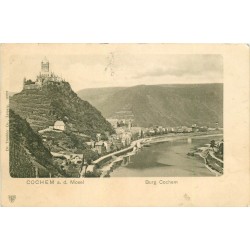 Allemagne COCHEM. Burg Cochem 1902