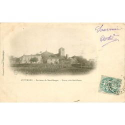 63 USSON. Le Village 1904 environs de Sauxillanges