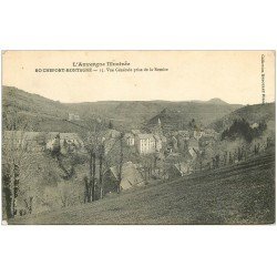 carte postale ancienne 63 ROCHEFORT-MONTAGNE. Le Village vu de la Remise 1917