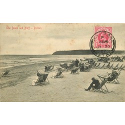 South Africa DURBAN 1907. The Beach and Bluff
