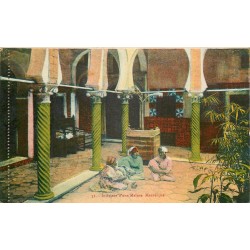 3 x cpa ALGER. Maison Mauresque, Galerie de la Grande Poste 1928-37