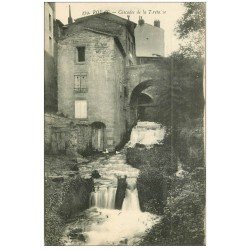 carte postale ancienne 63 ROYAT. Cascade de la Tiretaine