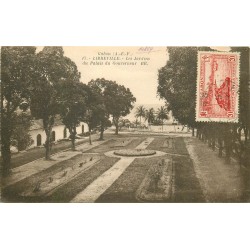 Gabon LIBREVILLE. Jardins Palais du Gouverneur 1934