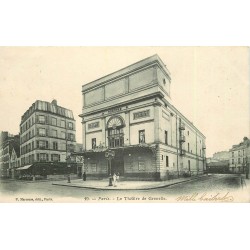 PARIS 15. Le Théâtre de Grenelle Rue Croix-Nivert 1903