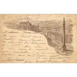 2 x cpa PARIS Exposition Universelle 1900. Colonne Vendôme et Champs de Mars