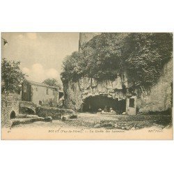 carte postale ancienne 63 ROYAT. Grotte des Laveuses