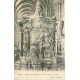 4 x cpa 51 REIMS. Kiosque Patte-d'Oie, Choeur Tombeau Saint-Remi Cathédrale, Chasse Eglise vers 1901