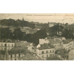 4 x cpa 92 VANVES. La Ville, Eglise Saint-Rémy 1902