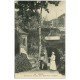carte postale ancienne 63 ROYAT. La Buvette Source Saint-Victor 1913