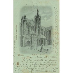 57 METZ. Kathedrale Südseite 1900