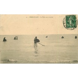 62 BERCK-PLAGE. La Pêche aux crevettes 1912