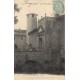 69 SAINT-LAGER. Le Château avec enfants assis sur le pont de pierre 1904