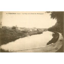 89 SAINT VINNEMER. Le Pays et Canal de Bourgogne 1929
