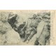 51 BEAUSEJOUR Fortin. Poste d'écoute avec Poilus dans Tranchées 1916