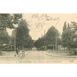 94 LE PARC SAINT-MAUR. Pont de Pierre avenue des Marronniers 1918