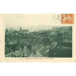 10 MARNAY-SUR-SEINE. Vue sur les toits de la Ville 1929