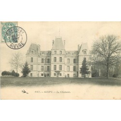 58 GUIPY. Le Château 1904