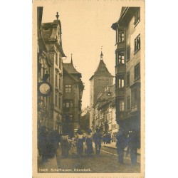 Suisse SCHAFFHAUSEN. Oberstadt 1912