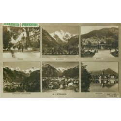 SUISSE. Différentes Villes 1909 Photo Nikles Interlaken