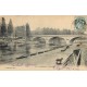 94 ALFORTVILLE CHARENTON. Le Pont avec Cheval et barques 1904