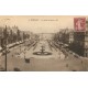 2 cpa 33 BORDEAUX. Place Quinconces et Allées Tourny 1930
