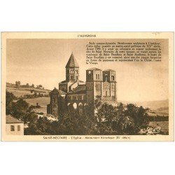 carte postale ancienne 63 SAINT-NECTAIRE. L'Eglise