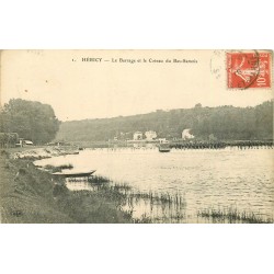 77 HERICY. Barrage et Coteau du Bas-Samois 1915
