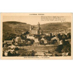 carte postale ancienne 63 SAINT-NECTAIRE-LE-HAUT. Vue générale