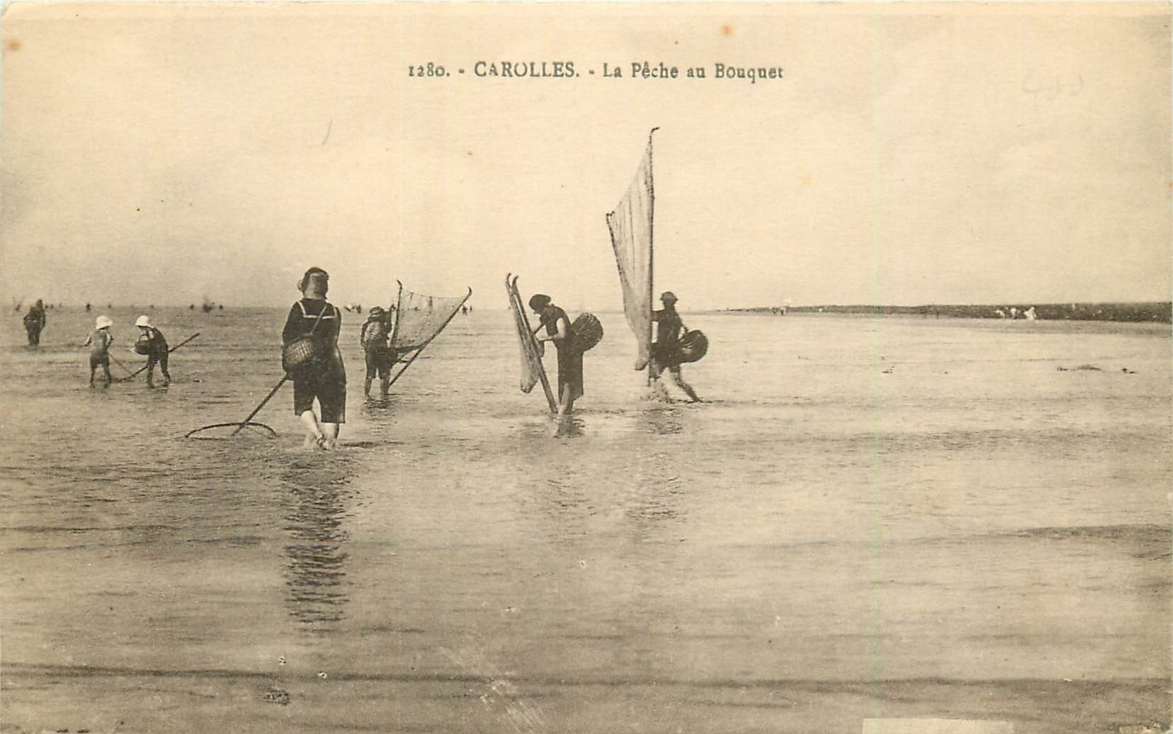 50 CAROLLES. La Pêche au Bouquet 1933