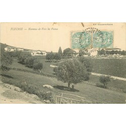 69 FLEURIE. Hameau de Vers les Veaux 1906