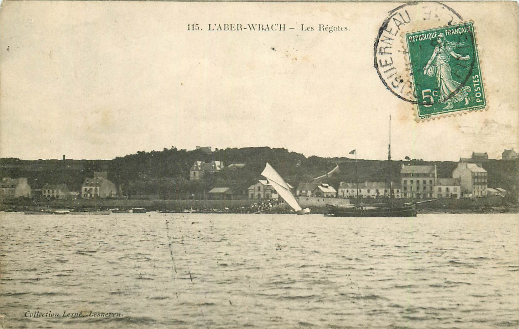 29 L'ABER-WRAC'H. Les Régates 1909